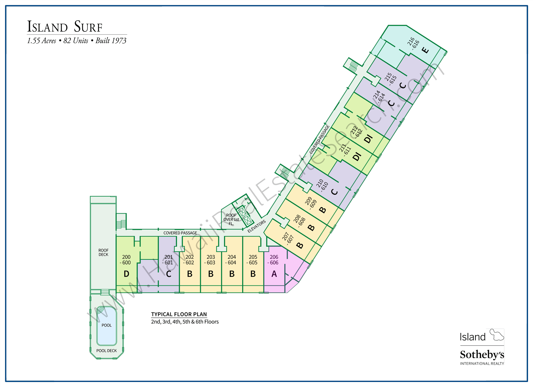 Island Surf Map Updated